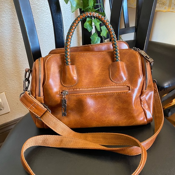 Xidibaoluo Faux Leather Purse color Brown Bag - Picture 6 of 9